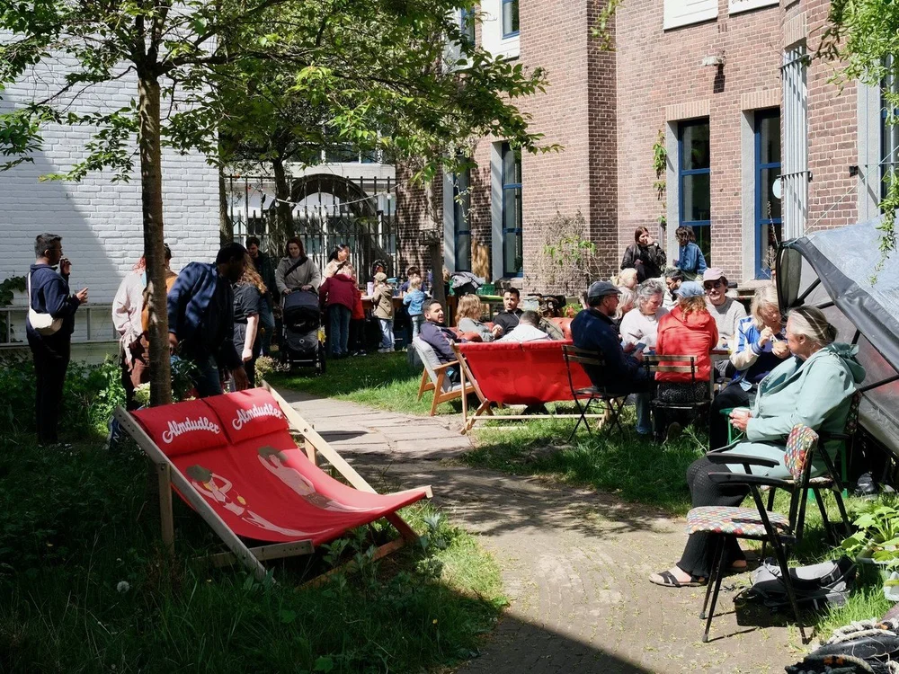 Buurttuin in Amsterdam Oost